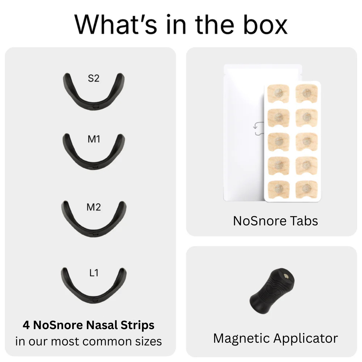 NoSnore Magnetic Nasal Band