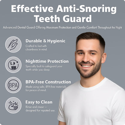 Embout buccal anti-ronflement 