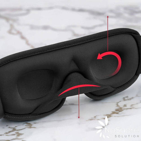 Sleeping Mask 3D For Mean - NoSnoreSolution